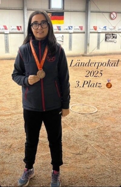 Alessia Fagiolino mit Bronzemedaille beim Länderpokal 2025